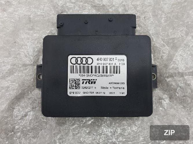 Audi A6 2013 — модуль EPB 4H0 907 801 F 10