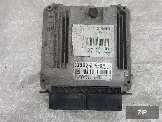 Audi A6 2013 — блок управления двигателем ECU 4G0 907 401 Q