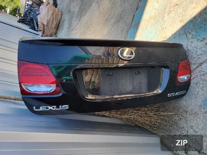 Lexus GS 2008 — крышка багажника чёрная