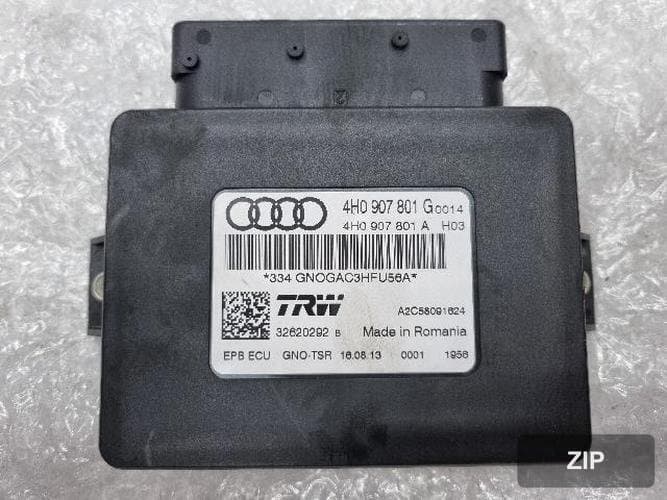 Audi A6 2014 — модуль EPB (электронный стояночный тормоз) 4H0907801G