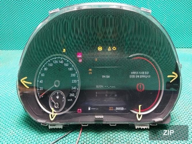 Genesis G80 2021 — панель приборов 94003T1030