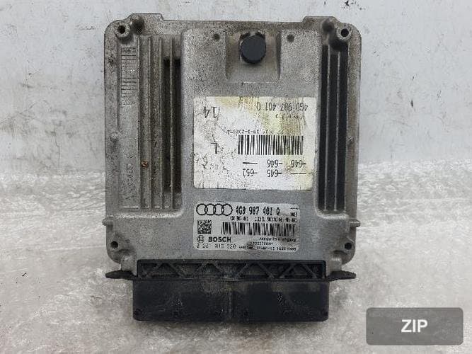 Audi A6 2014 — блок управления двигателем ECU 4G0907401Q