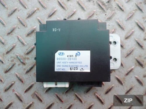 Блок управления Hyundai Santa Fe CM hands-free 955002B100