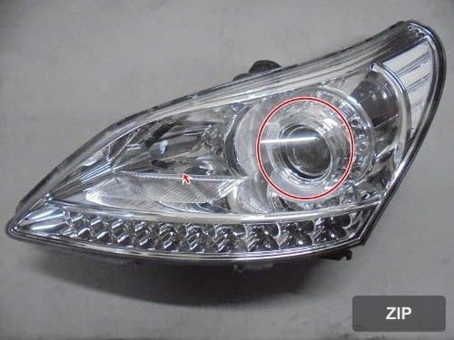 Фара передняя левая HID 9-контактная 921013N001