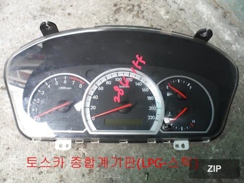 Приборная панель Tosca 96647716 LPG/механическая