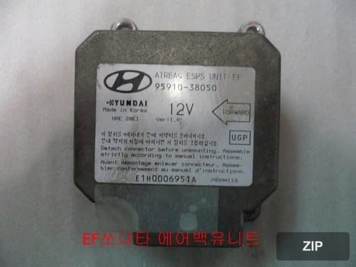 Блок управления подушками безопасности Sonata EF 9591038050