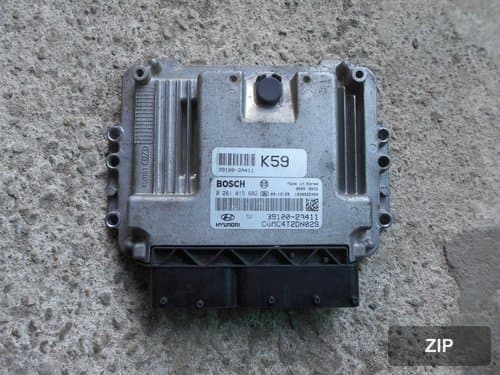 Блок управления двигателем ECU 391002A411 Verna Transform дизель