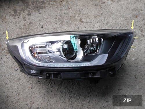 Фара передняя левая LED 10PIN 92102H8500