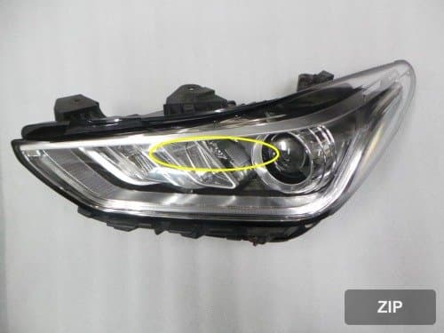 Фара передняя левая HID 92101D2000