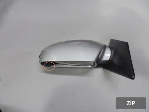 Боковое зеркало левое 876102S010-DS WEA с электроприводом и подогревом, LED