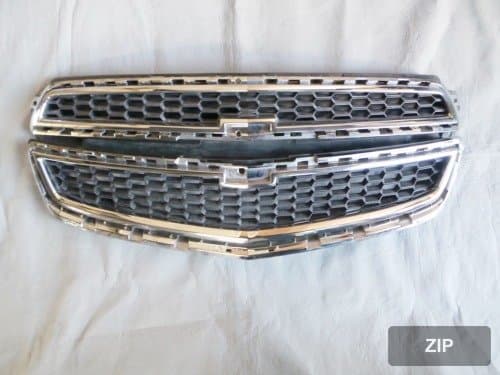 Решетка радиатора Malibu верхняя и нижняя 20768835 + 20768837