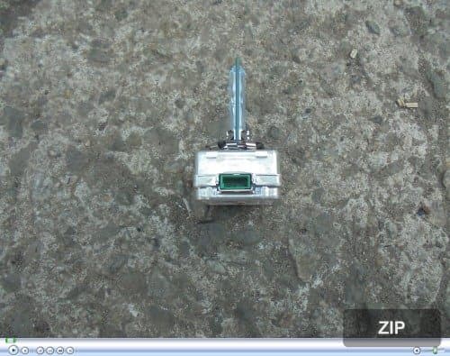 Передняя фара левая Sonata LF HID D3S 35W Osram