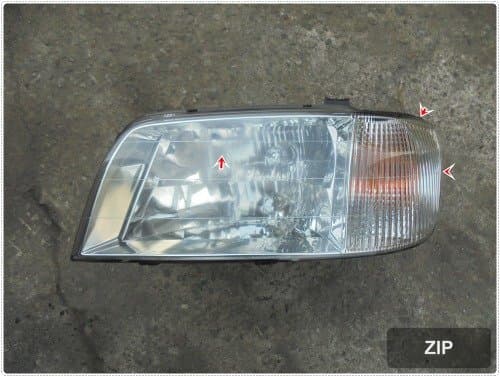 Крышка фары передней левой Equus Limousine HID 921013B101