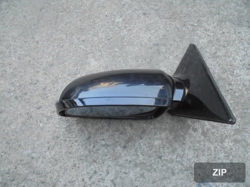 Боковое зеркало левое с LED повторителем EB Ebony Black
