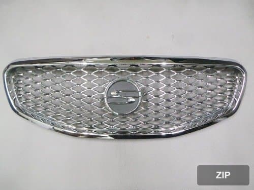 Решётка радиатора Korando C P7875134000 11-13 с молдингом и эмблемой