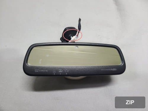 Зеркало заднего вида с Hipass 3-pin