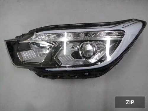 Фара передняя левая галоген LED DRL 8pin 8310136000