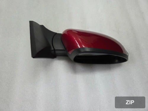 Боковое зеркало правое (8 контактов) электрофолд LED GCS Velvet Red