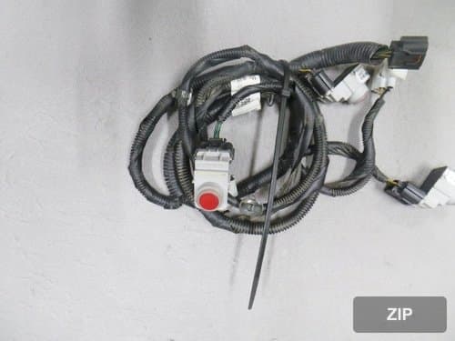 Проводка заднего бампера BWSE 918901W110 + датчики парковки 957201W000BEG (4 шт.)