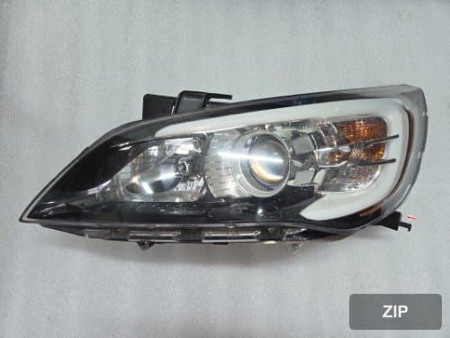 Фара передняя левая K7 HID чёрный корпус 921013R300