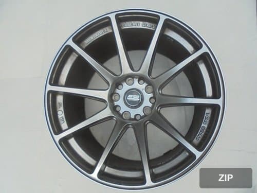 Диск колесный алюминиевый AVID Emotion TEN-R 0051 Hyperblack 10 отверстий 8.5J 18 дюймов