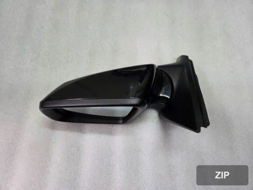 Боковое зеркало водителя (12 контактов) электроскладное LED IMS память P20972544GAR карбон чёрное