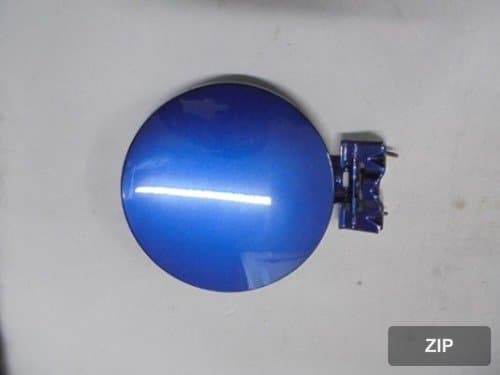 Крышка топливного люка QM6 (круглая, металлическая)