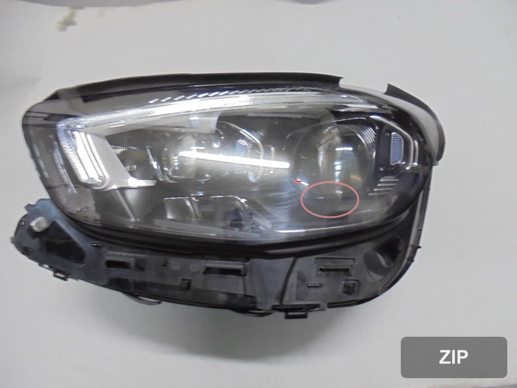 Фара передняя левая LED 10-контактная A2139068309 2021 года
