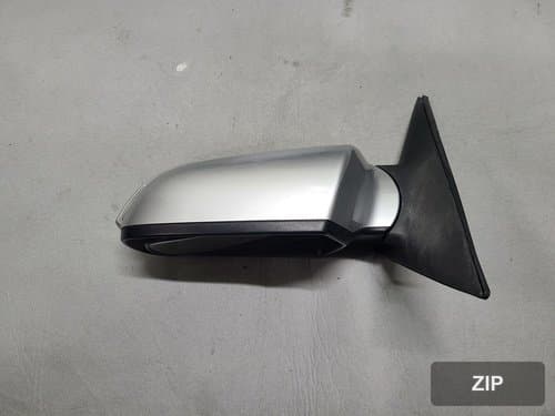 Боковое зеркало левое с электроприводом и LED, 876103K710Y5, серебристое