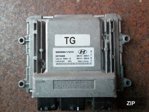 Блок управления двигателем ECU 391113E512 Grandeur TG