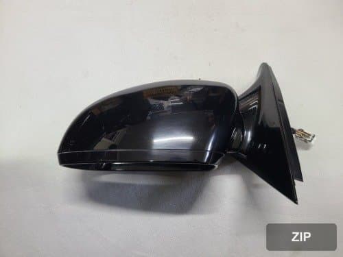 Боковое зеркало левое, автозатемнение, с памятью, 876103N000AF, цвет Phantom Black