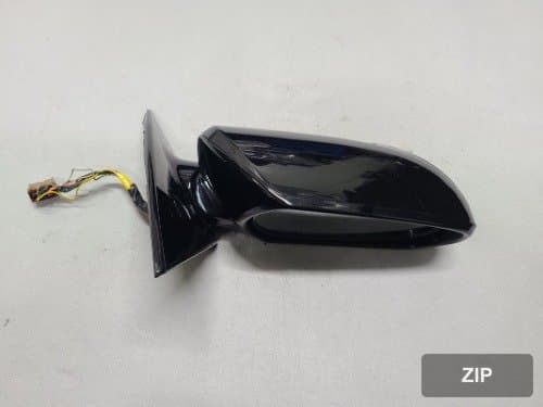 Боковое зеркало правое электрическое складывающееся с подогревом LED IMS память EEC чёрный металлик