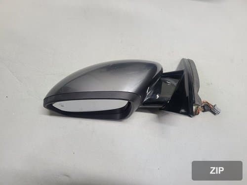 Боковое зеркало левое (водительское) с электроприводом, LED подсветкой поворота, функцией BSD, складное, разъём 17 pin, Urban Grey