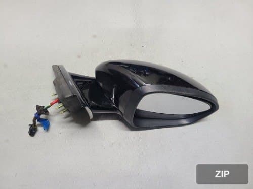 Зеркало боковое правое электрическое с подогревом LED и нижним датчиком GXA Metallic Black