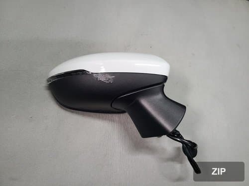 Боковое зеркало правое электроскладывающееся с LED, GAZ, Pure White, 9 контактов