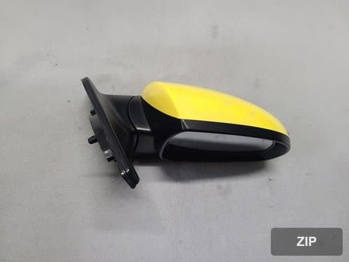 Зеркало боковое правое Matiz (старого образца) со светодиодом 8762007088II жёлтое, ручная складка, 6 контактов
