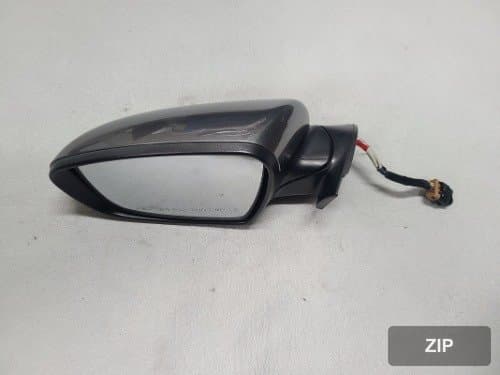 Боковое зеркало заднего вида левое (8 контактов) электрическое складное с LED 87610A7020-DS MST металлик