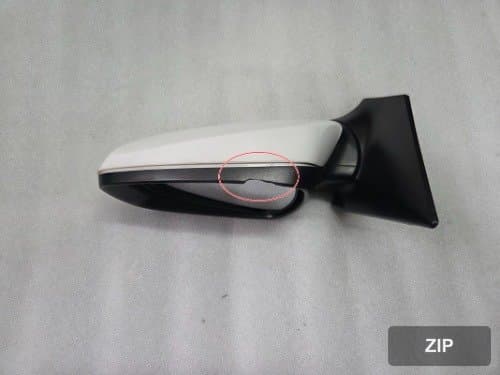 Боковое зеркало левое Avante MD с электроприводом и LED подсветкой 876103X160-DS