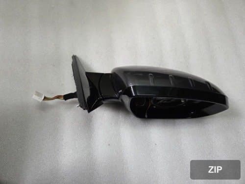 Боковое зеркало правое (14-pin) электрическое складывающееся с LED, IMS, памятью, подсветкой лужи 876203R811ABT