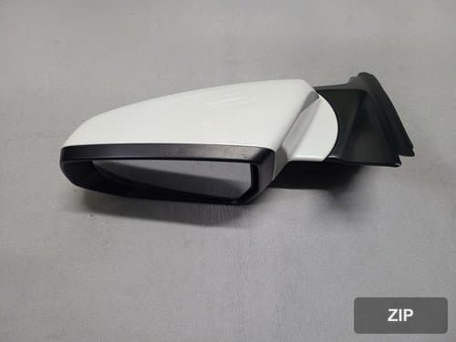 Боковое зеркало левое электрическое со складыванием LED IMS память GYN Snowflake White Pearl (13pin)
