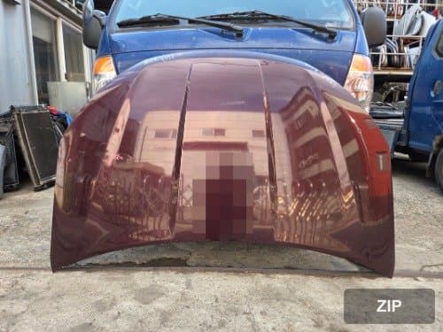 Капот Korando Turismo P6101021201 13-17