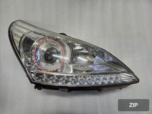 Фара передняя правая HID 9pin 921023N001