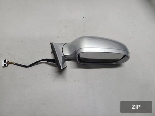 Боковое зеркало правое (14 контактов) электрическое складное LED IMS память лужа SAK Diamond Silver