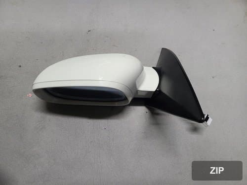 Зеркало боковое левое (10pin) электросклад LED подсветка WAA Grand White ivory