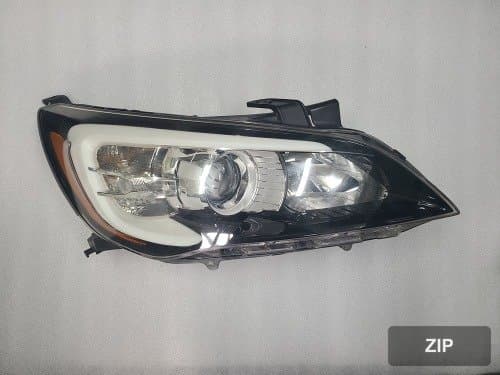 Фара передняя правая HID черный ободок 8 контактов 921013R300