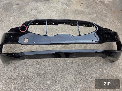 Накладка переднего бампера K9 865113T000 865403T000 (4 отверстия под датчики)