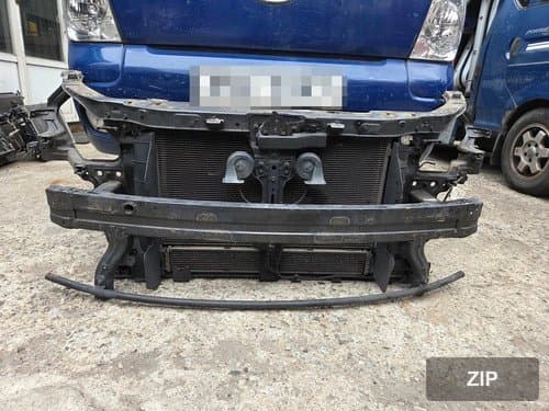 Радиатор и модульный кронштейн 641013V050 + радиатор 253104R500 + конденсатор 97606E7000 + инвертор 253084R000 + вентилятор 253804R500 + контроллер 253854R800 + рейка 865303V500
