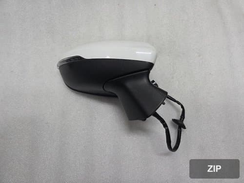 Зеркало боковое правое (10pin) электрическое с подогревом и LED GAZ Pure White 17-18