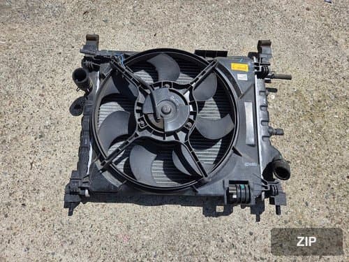 Радиатор Spark 96676341 + конденсатор + вентилятор 95978940 (10mm)