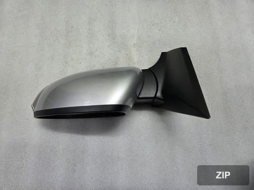 Боковое зеркало левое электрическое с подогревом и LED Aveo P95369909 серебристое